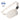 Quilted Belt Bag | White