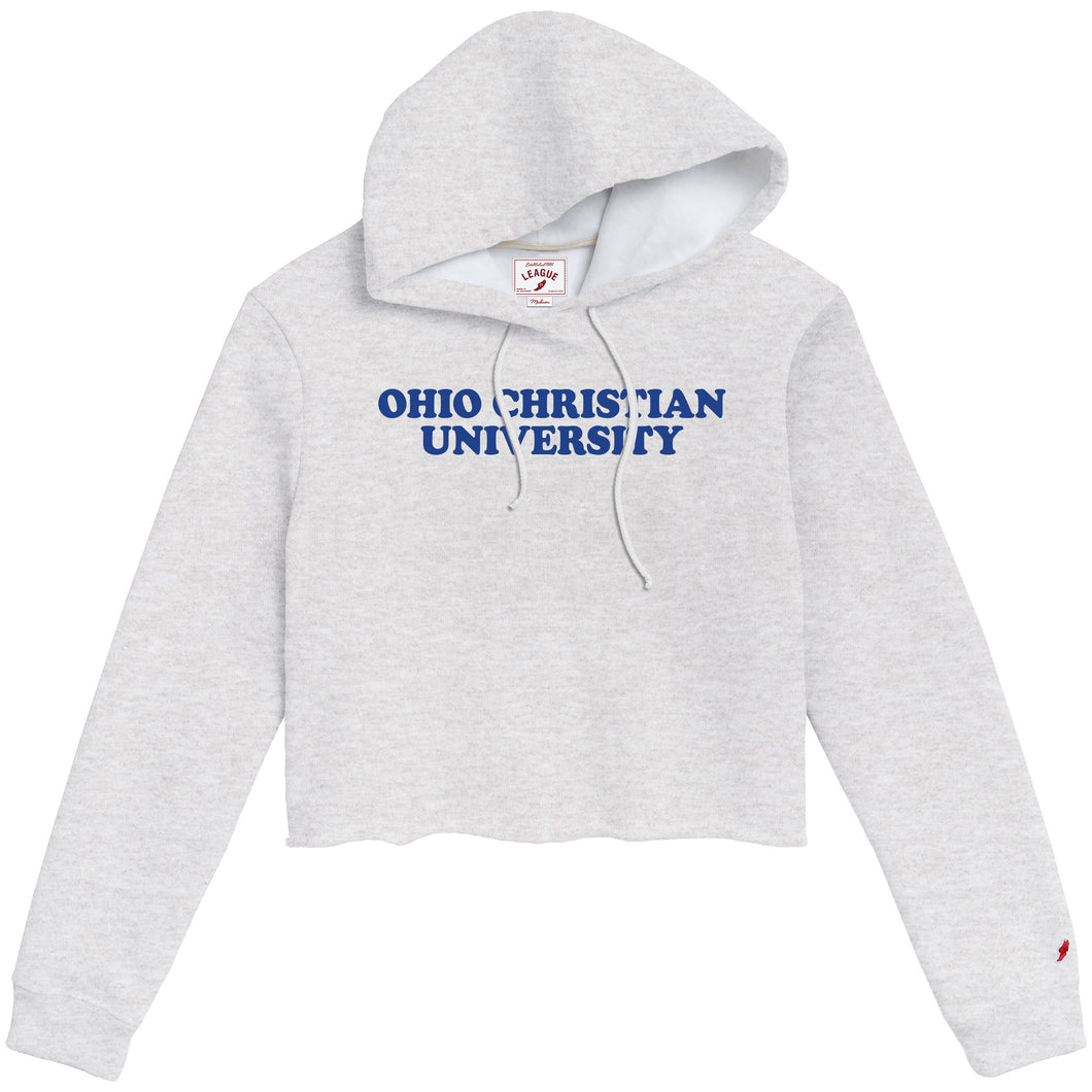 1636 Ladies Cropped Hood | Navy