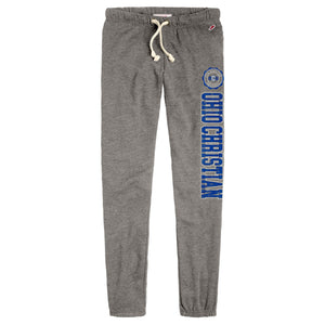 Victory Springs Ladies Closed Bottom Sweatpant | Fall Heather Grey