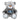 Frosted Espresso Bear Plush