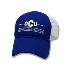 Load image into Gallery viewer, OCU Trailblazer Logo Bar Design Mesh Hat, Royal (F22)