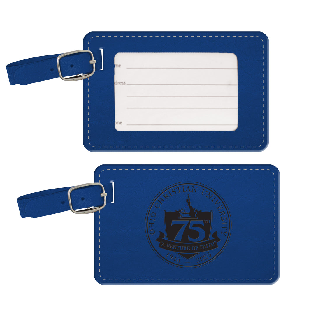 Laramie Luggage Tag 75th Anniversary, Royal