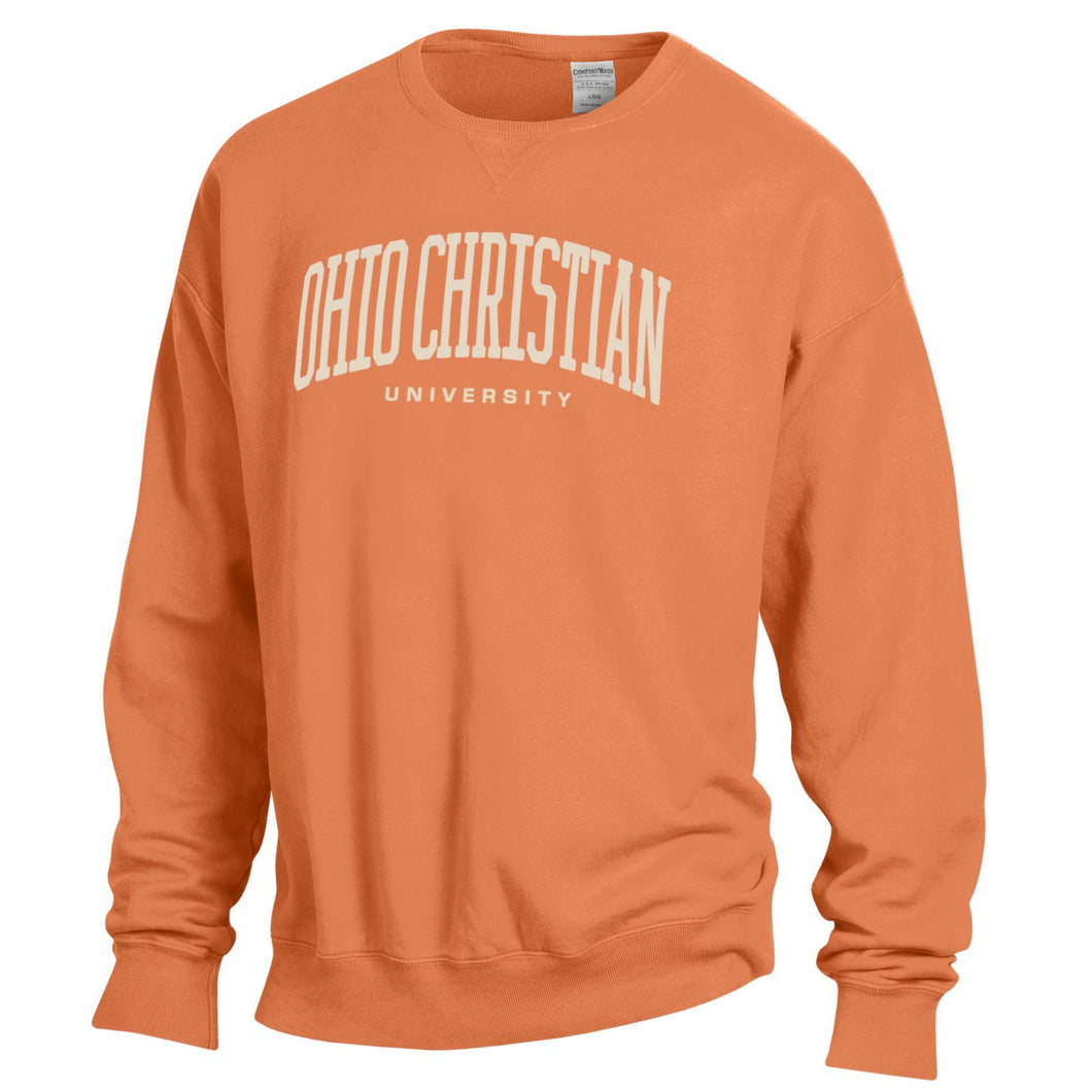 Comfort Wash Fleece Crew, Horizon