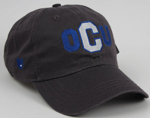 Ahead Classic Solid Cap with OCU and state shape on side, C47LAR Graphite