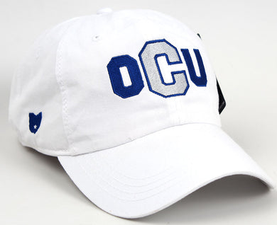 Ahead Classic Solid Cap with OCU and state on side, C47LAR, White