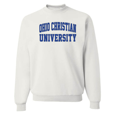 Core Crew Sweatshirt, OCU, White