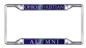 Ohio Christian University Alumni License Plate Frame