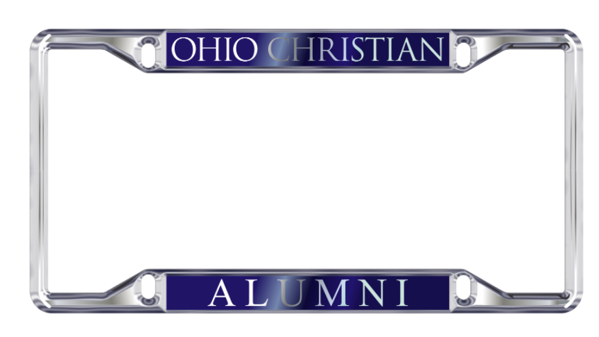 Ohio Christian University Alumni License Plate Frame