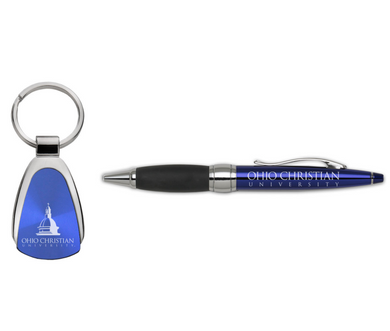 Keychain/Lanyards Key Tag And Pen Set (SET-1001)