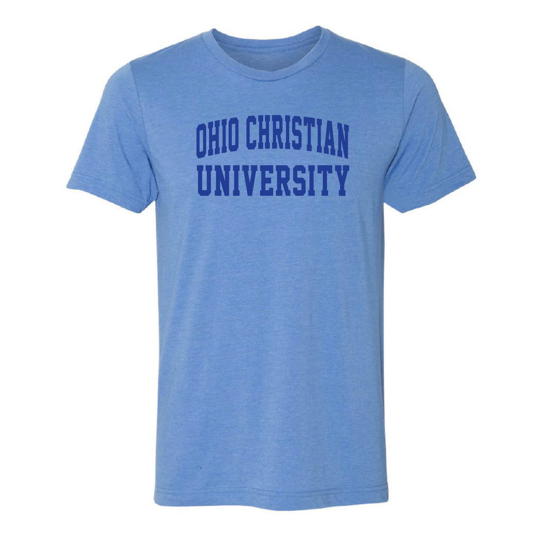 Simple Soft Tee in Blue Heather